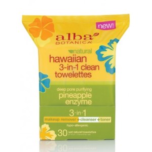 Meredith Tested Review Blog, Alba, Cleansing Towelettes, Hawaiian 3 in 1 clean