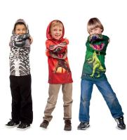 mouth man hooded tee t-shirt cool gifts for boys made in america recycled