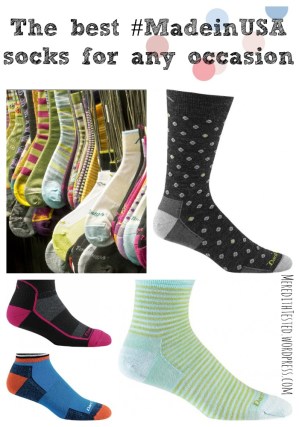 The best wool socks for any occasion from MeredithTested.wordpress.com #madeinusa