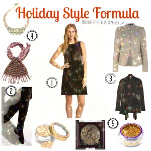 Holiday Style Formula from MeredithTested.wordpress.com, tips for holiday parties, how to dress on Christmas