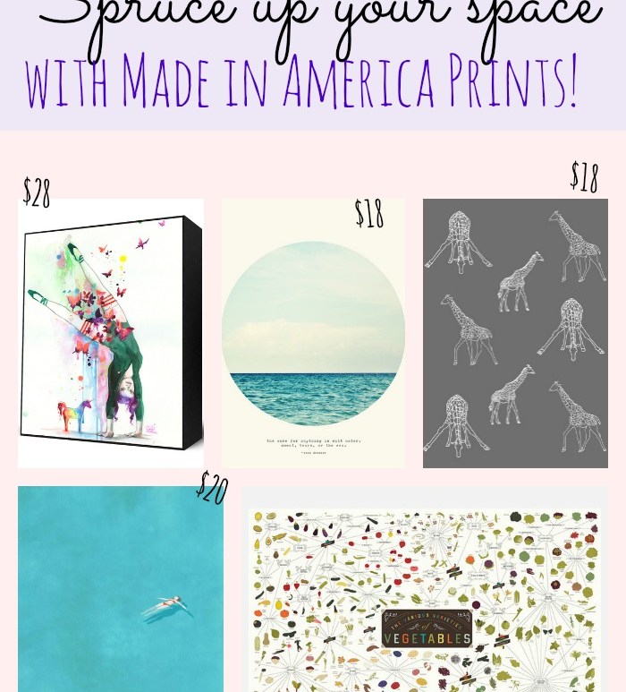 Affordable, #madeinusa art prints to spruce up your space! // MeredithTested.wordpress.com