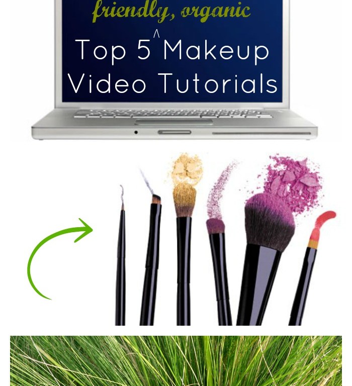 Top 5 Non-toxic, green, eco-friendly, organic, healthy makeup tutorials // MeredithTested.wordpress.com
