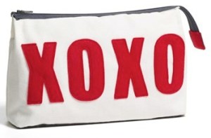 xoxo makeup bag
