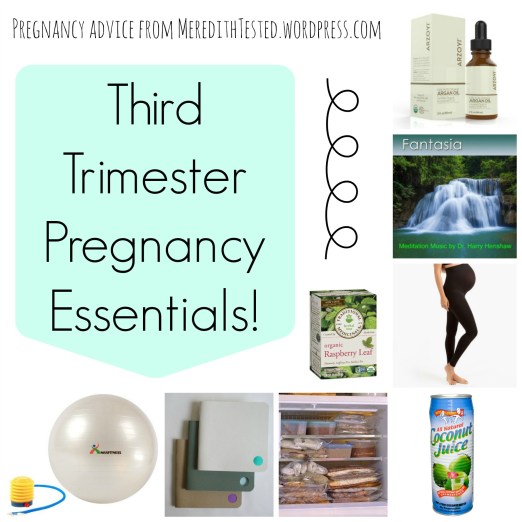 third trimester pregnancy products advice essentials
