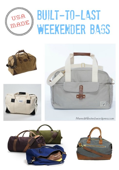 weekender bags