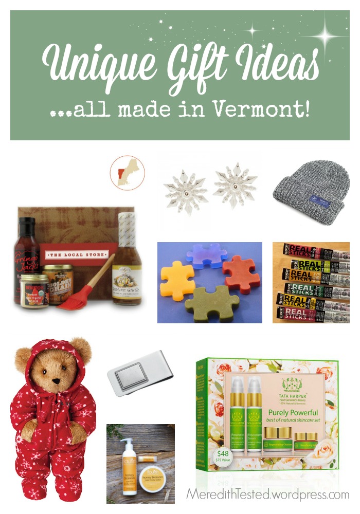 made in vermont gifts, made in usa gifts, unique gift ideas 2014