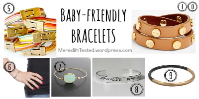 baby new mom bracelet present
