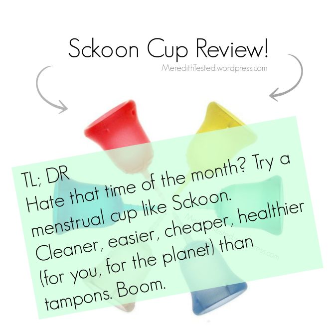 Sckoon Cup Menstrual Cup Review ... MeredithTested.wordpress.com