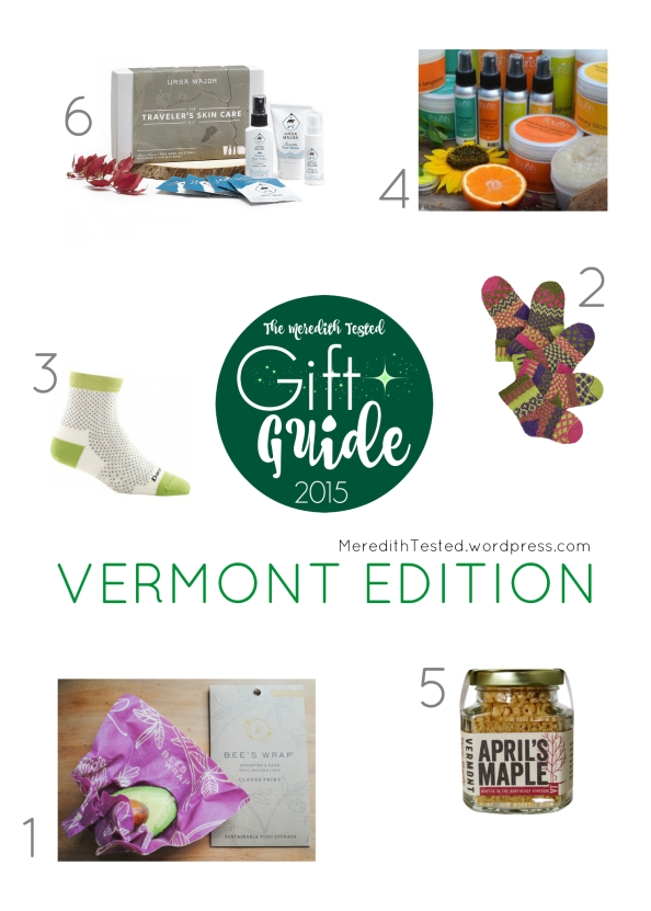 vermont made gifts, gift guide 2015