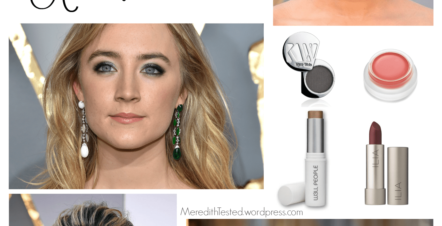 What if all red carpet beauty was with organic, non toxic makeup? Academy Awards 2016 // MeredithTested.wordpress.com