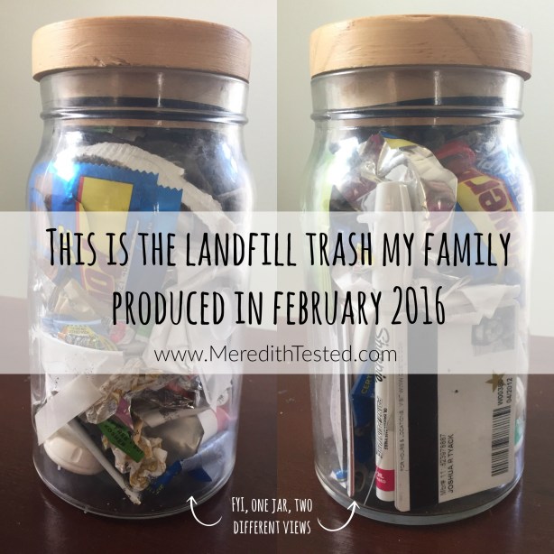 zero waste family february 2016_meredith tested