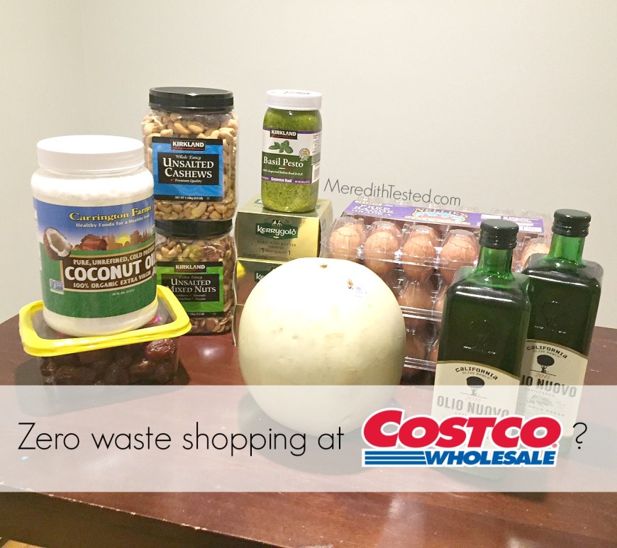 Shopping in bulk, zero waste at Costco