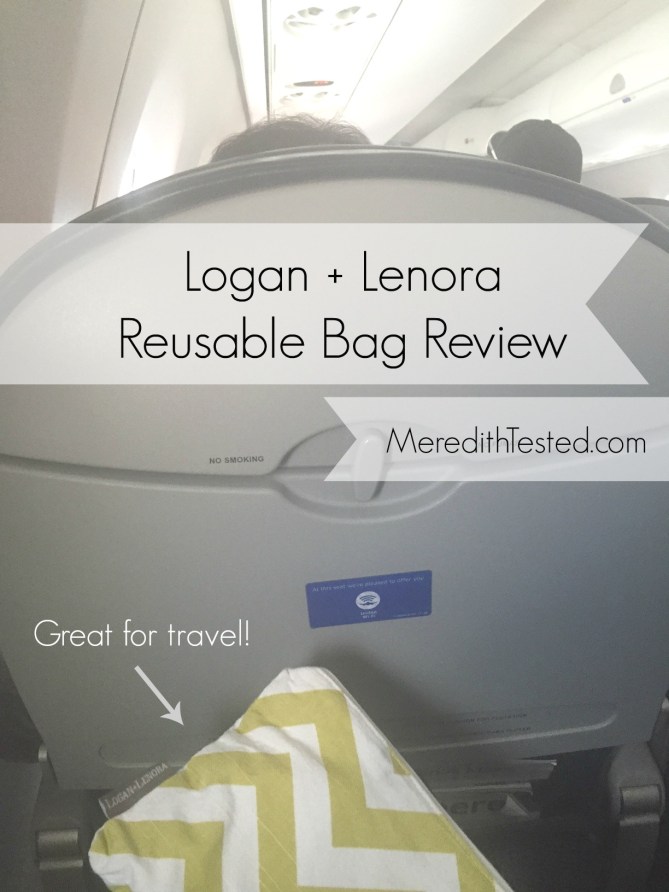 Zero waste, garbage free, eco-friendly alternative to ziploc bags - Logan and Lenora wet bag pouch review on MeredithTested.com