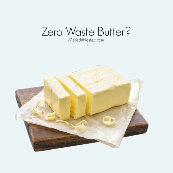 Butter options for people going zero waste