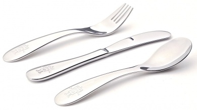 Kiddobloom stainless steel eco friendly flatware/silverware/utensils for baby, toddler, & kids - REVIEW on MeredithTested.com