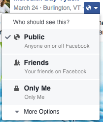 How to see what your public Facebook profile looks like // Declutter your facebook page!