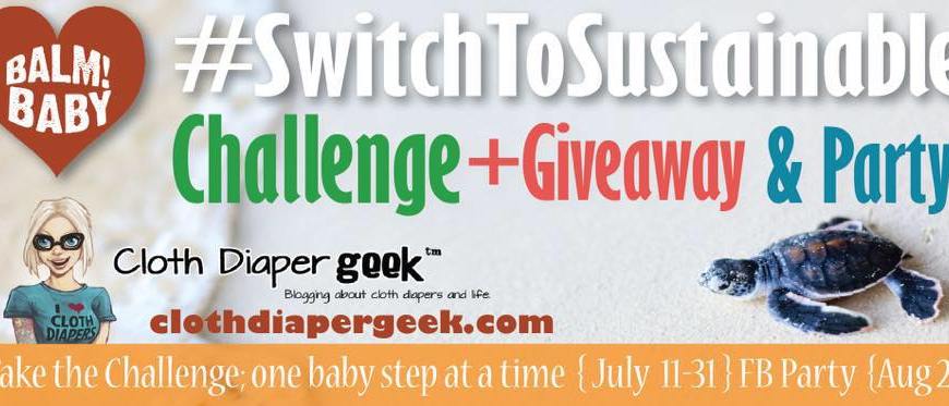 Switch to Sustainable with Balm! Baby and WIN amazing prizes (while you're saving the earth and simplifying your life!)