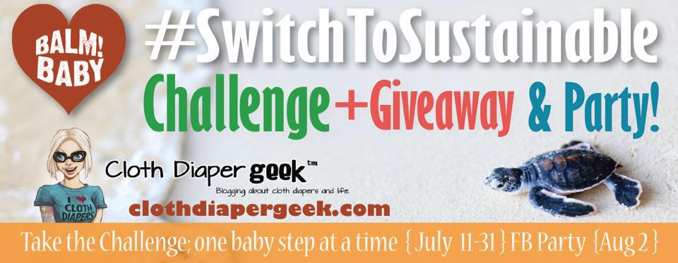 Switch to Sustainable with Balm! Baby and WIN amazing prizes (while you're saving the earth and simplifying your life!)