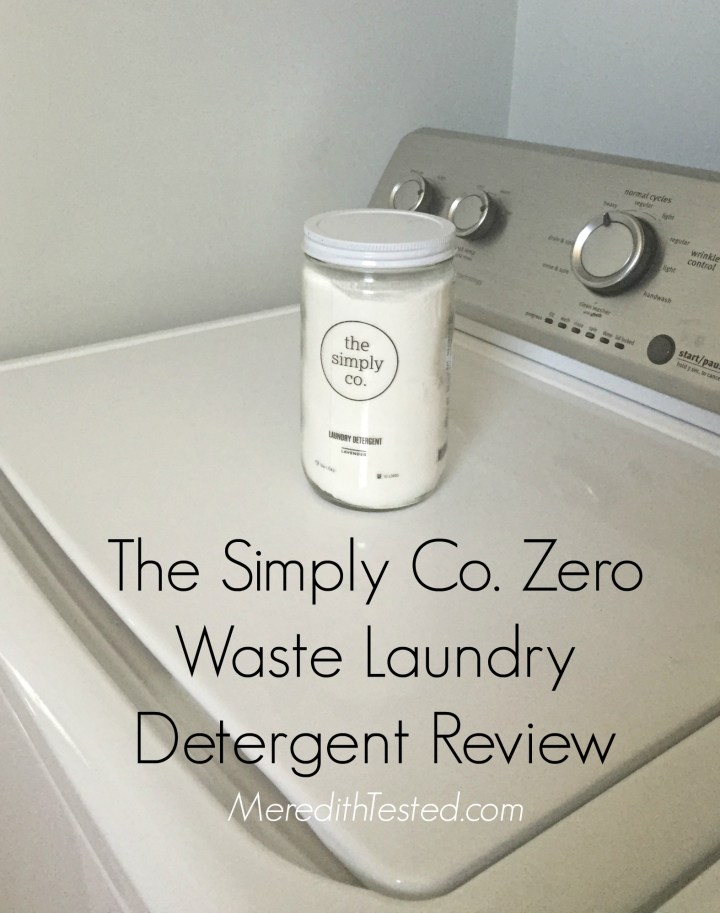 The Simply Co Zero Waste Laundry Detergent Review on MeredithTested.com 