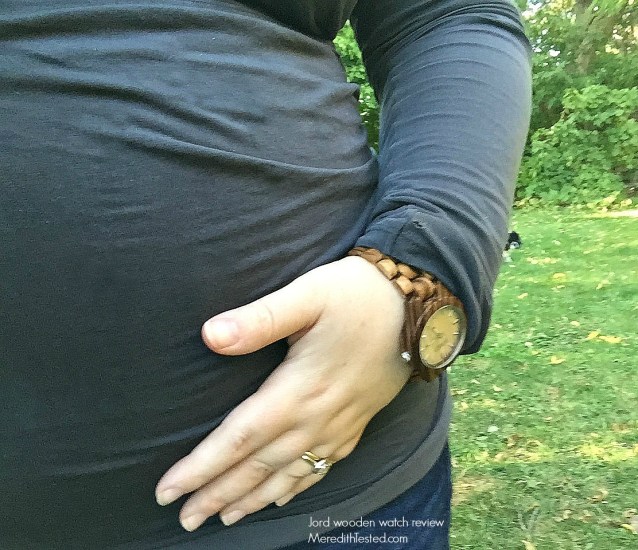 jord wooden watch review, mindful pregnancy