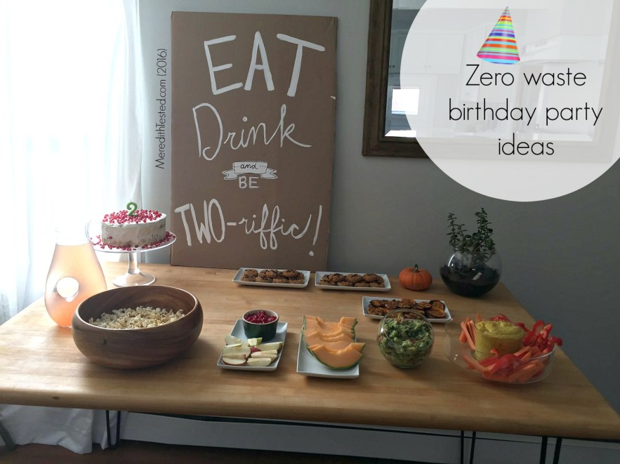 Eco friendly party ideas