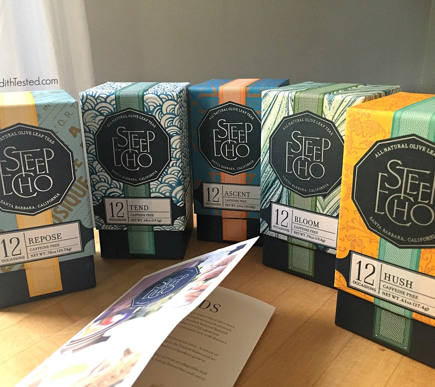 Steep Echo Olive Leaf Tea Review - Meredith Tested