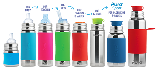 plastic free eco friendly water bottles - review and giveaway on MeredithTested.com