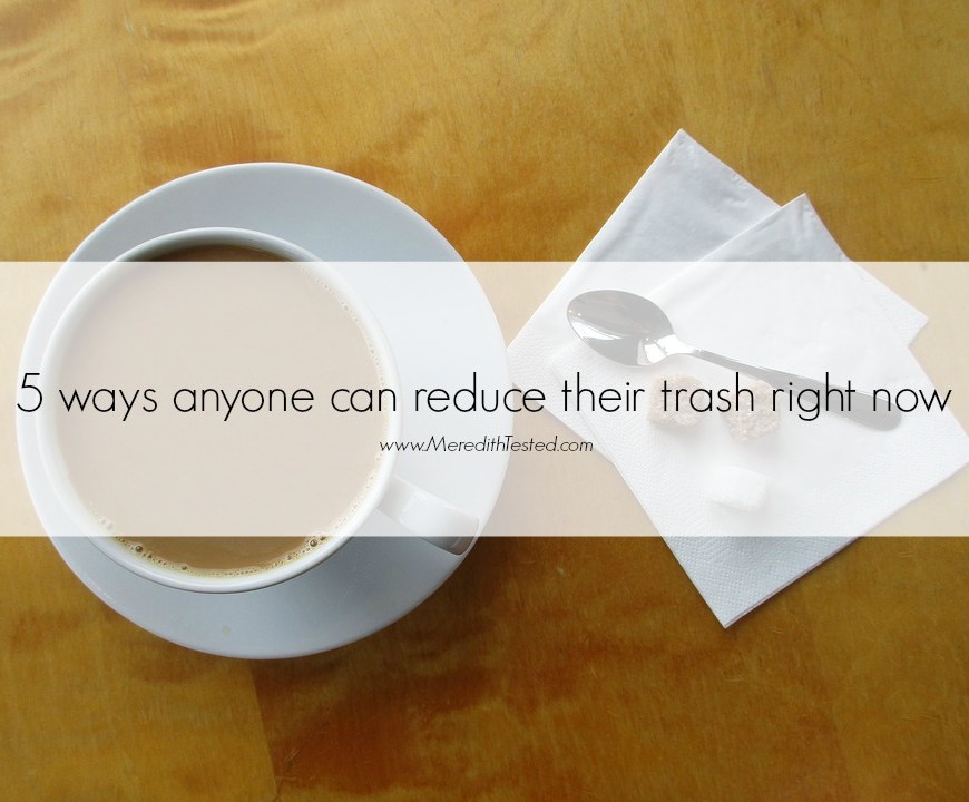 tips for zero trash waste