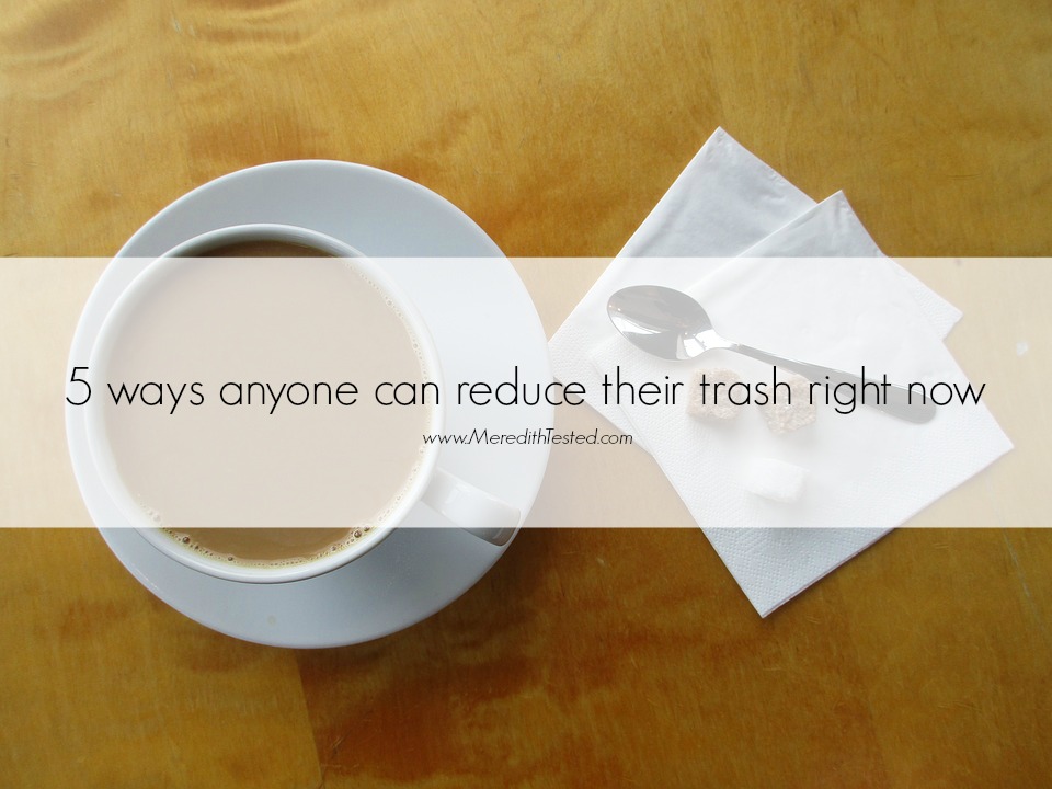 tips for zero trash waste