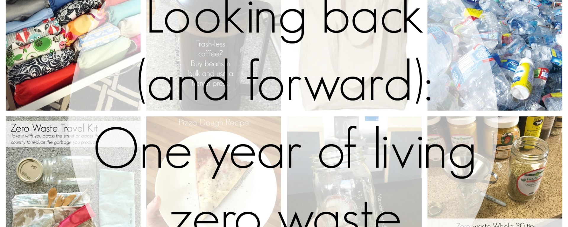 family living zero waste, zero trash with kids