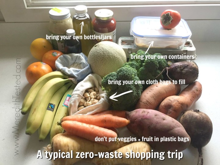 zero waste, low waste shopping for baby and toddler